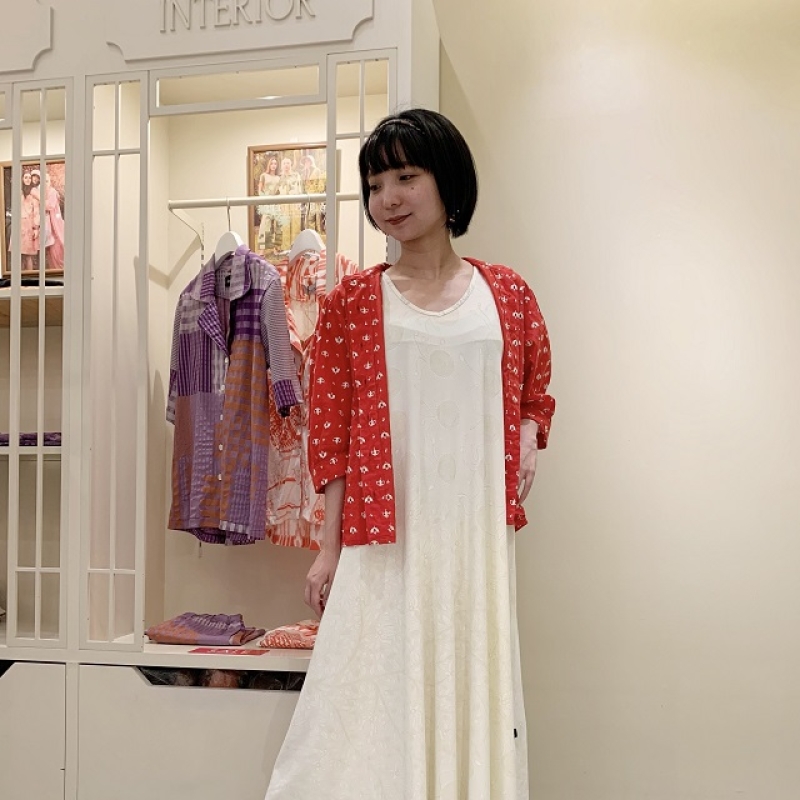 大阪府の PINK HOUSE いちご刺繍 フード付き シャツ ロングワンピース